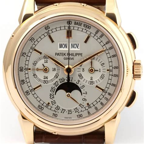 Patek Philippe moon phase calendar